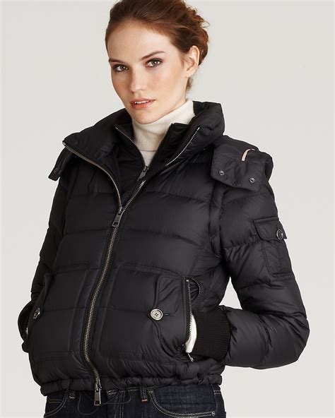 burberry puffer jacket no hood|burberry puffer jacket for women.